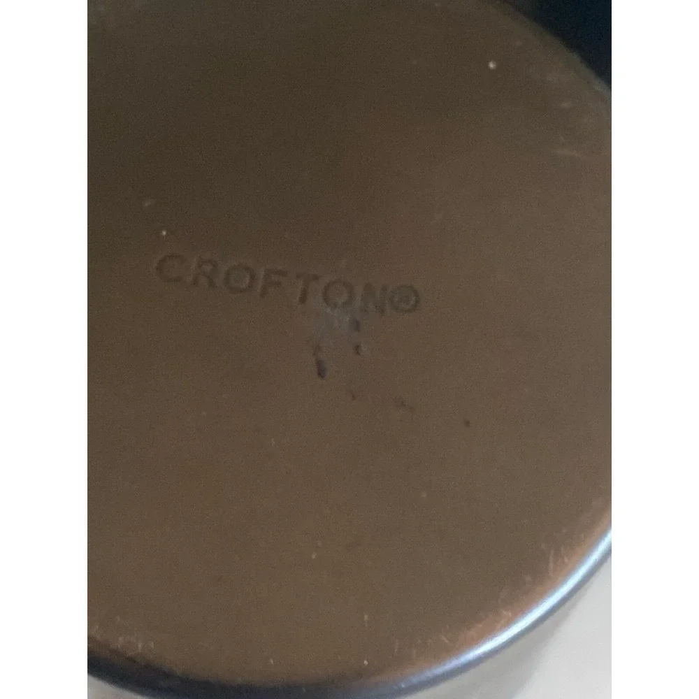 Set of 2 Crofton Bronze 16 oz Cup Cocktail Set Metal